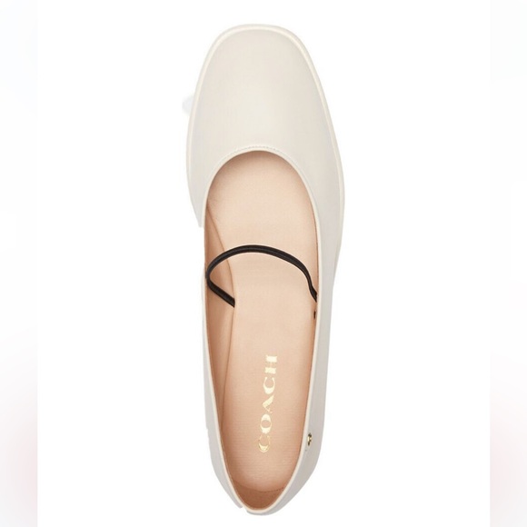 COACH Women's Emilia Mary Jane Ballet Flats - Picture 4 of 13
